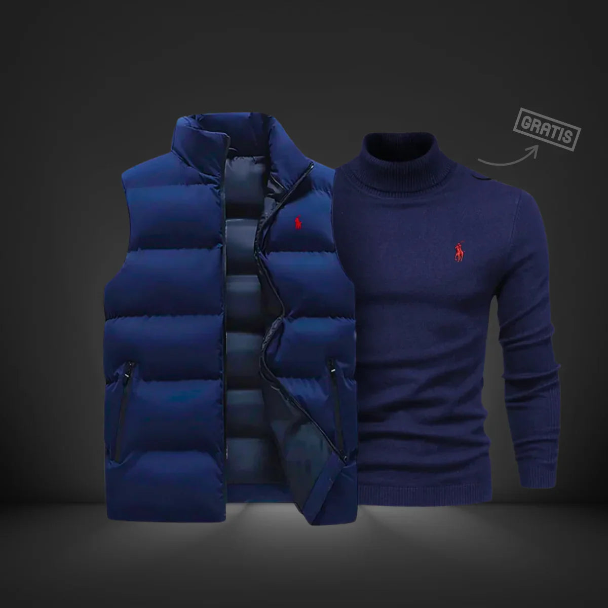 RACEXUK™  PULLOVER + GRATIS SLEEVELESS JACKET