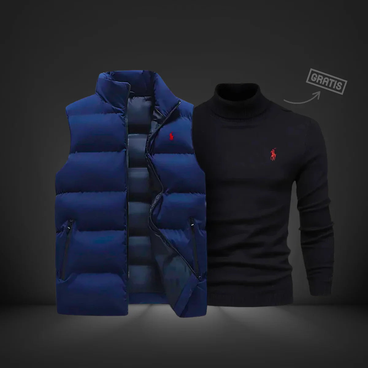 RACEXUK™  PULLOVER + GRATIS SLEEVELESS JACKET