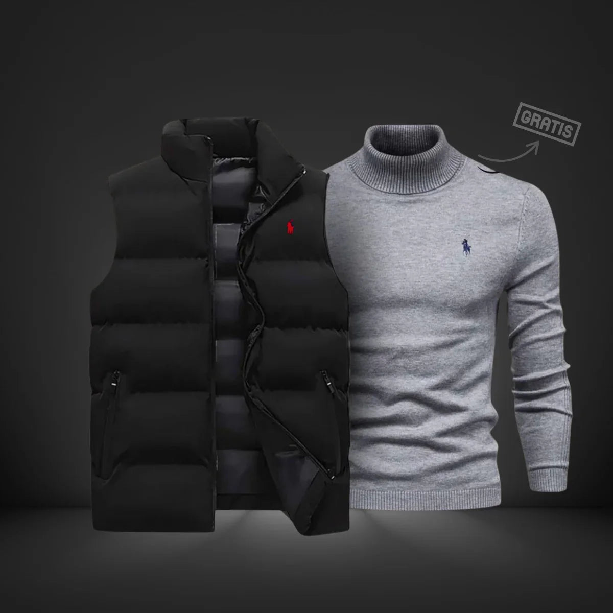 RACEXUK™  PULLOVER + GRATIS SLEEVELESS JACKET