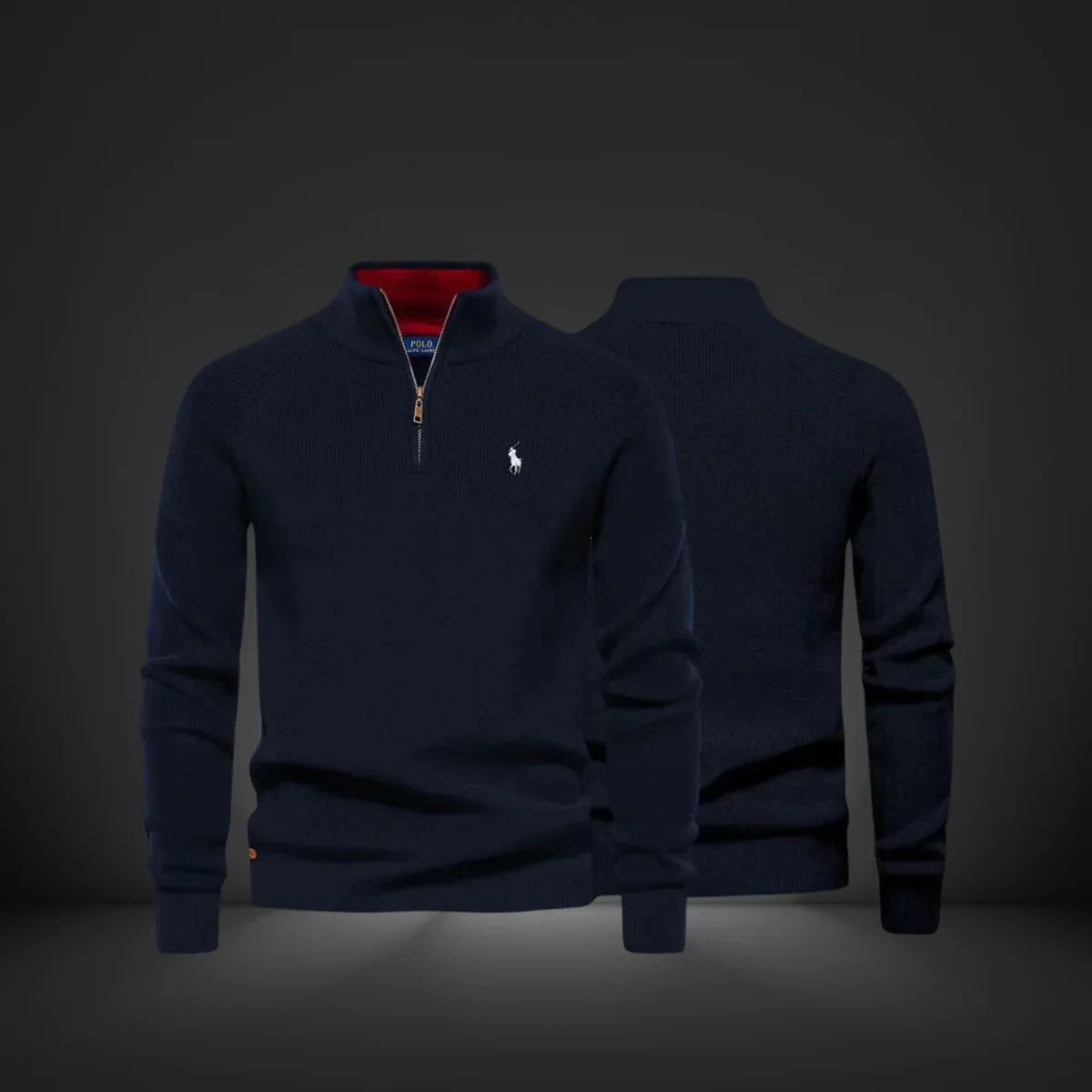RACEXUK™  PULLOVER WITH ZIP